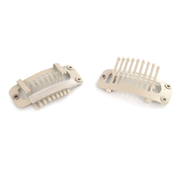 Plastic clips for hair pieces hot sale