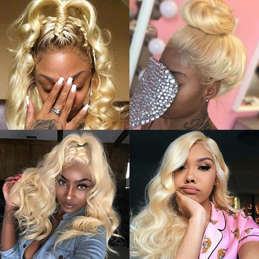 Platinum Blonde Wigs - Baby Doll Luxury Hair