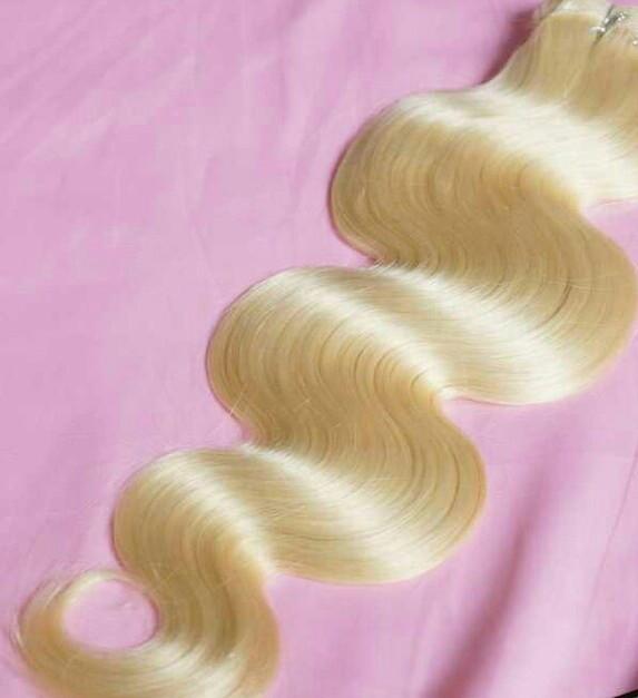 Platinum Blonde Body Wave - Baby Doll Luxury Hair